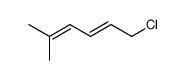 1-chloro-5-methyl-hexa-2,4-diene Structure