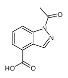 1-ACETYL-1H-INDAZOLE-4-CARBOXYLIC ACID picture
