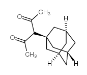 3-(1-adamantyl)pentane-2,4-dione structure