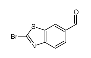 2-bromobenzo[d]thiazole-6-carbaldehyde结构式