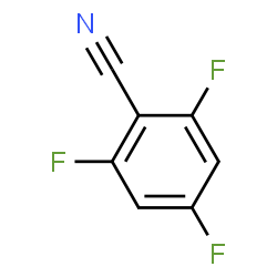 Benzonitrile, 2,4,6-trifluoro-, radical ion(1-) (9CI)结构式