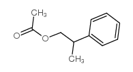 2-Phenylpropyl acetate Structure