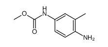 Carbamic acid,(4-amino-3-methylphenyl)-,methyl ester (9CI) Structure