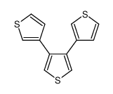 3,4-di(thiophen-3-yl)thiophene Structure