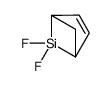 5,5-difluoro-5-silabicyclo[2.1.1]hex-2-ene结构式