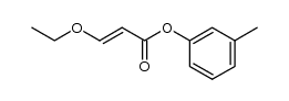 3-Ethoxyacrylsaeure-3-tolylester结构式