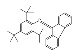 fluoren-9-ylidene-(2,4,6-tritert-butylphenyl)phosphane结构式