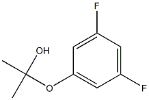 2-(3,5-difluorophenoxy)propan-2-ol结构式