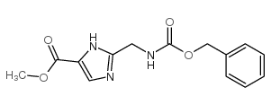 2-({[((苄氧基)羰基]氨基}甲基)-1H-咪唑-5-羧酸甲酯图片