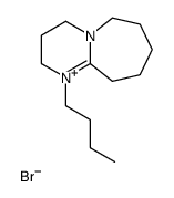 1-butyl-2,3,4,6,7,8,9,10-octahydropyrimido[1,2-a]azepin-5-ium,bromide结构式