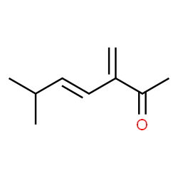 4-Hepten-2-one, 6-methyl-3-methylene-, (E)- (9CI) structure