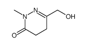 3-hydroxymethyl-1-methyl-6-oxo-1,4,5,6-tetrahydropyridazine结构式