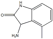 3-AMINO-4-METHYL-1,3-DIHYDRO-2H-INDOL-2-ONE Structure