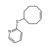 cyclo-oct-4-enyl 2'-pyridyl sulphide结构式