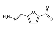 5-Nitrofurfur-2-ylidenehydrazine结构式