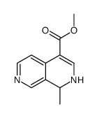 methyl 1-methyl-1,2-dihydro-2,7-naphthyridine-4-carboxylate结构式