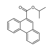propan-2-yl phenanthrene-9-carboxylate结构式