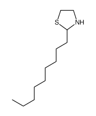 2-nonyl-1,3-thiazolidine结构式