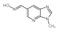 (E)-3-Methyl-3H-imidazo[4,5-b]pyridine-6-carbaldehyde oxime structure