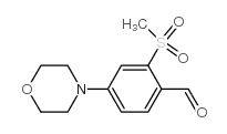 2-(METHYLSULFONYL)-4-MORPHOLINOBENZALDEHYDE picture