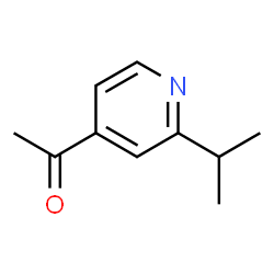 1-(2-异丙基吡啶-4-基)乙酮结构式