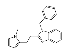 1-BENZYL-2-(2-(1-METHYL-1H-PYRROL-2-YL)ETHYL)-1H-BENZO[D]IMIDAZOLE picture