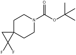 tert-butyl 1,1-difluoro-6-azaspiro[2.5]octane-6-carboxylate Structure