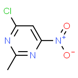 4-Chloro-2-methyl-6-nitro-pyrimidine structure