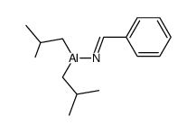 N-(diisobutylaluminum)benzaldehyde imine结构式