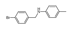 N-(4-bromobenzyl)-4-methylaniline Structure