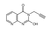 3-prop-2-ynyl-1H-pyrido[2,3-d]pyrimidine-2,4-dione结构式