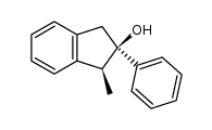 (Z)-1-methyl-2-phenyl-2-hydroxyindan结构式