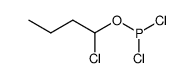 1-chlorobutyl phosphorodichloridite Structure