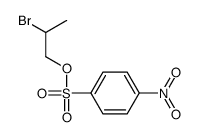 2-bromopropyl 4-nitrobenzenesulfonate结构式