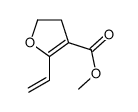 3-Furancarboxylicacid,2-ethenyl-4,5-dihydro-,methylester(9CI) Structure
