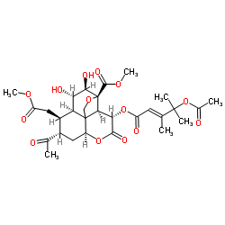 bruceanic acid C结构式