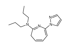 6H-2-pyrazolyl-7-(di-n-propylamino)azepine Structure