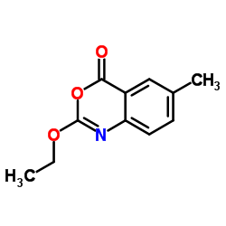 2-Ethoxy-6-methyl-4H-3,1-benzoxazin-4-one Structure