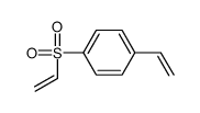 1-Vinyl-4-(vinylsulfonyl)benzene Structure
