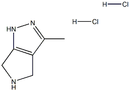 3-甲基-1H,4H,5H,6H-吡咯并[3,4-c]吡唑二盐酸盐图片