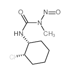 3-[(1R,2S)-2-chlorocyclohexyl]-1-methyl-1-nitroso-urea structure