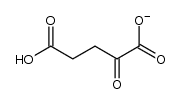 α-ketoglutarate Structure