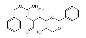 benzyl N-[1-hydroxy-1-(5-hydroxy-2-phenyl-1,3-dioxan-4-yl)-3-oxopropan-2-yl]carbamate Structure