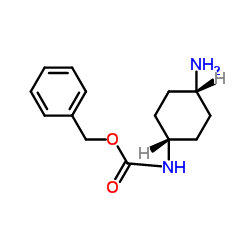 顺式-N-Cbz-1,4-环己二胺结构式