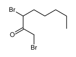 1,3-Dibromo-2-octanone structure