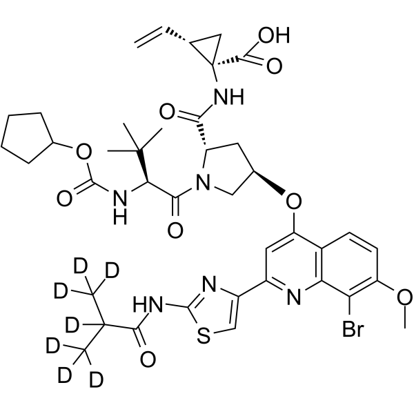 Faldaprevir-d7结构式