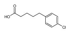 5-(4-chlorokphenyl)pentanoic acid structure