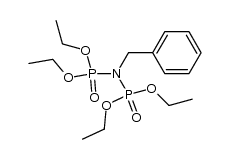 tetraethyl N-N-phenylmethylbis(phosphoramidate)结构式