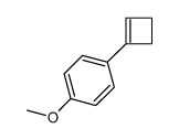 1-(cyclobuten-1-yl)-4-methoxybenzene Structure