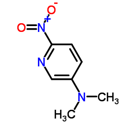 N,N-Dimethyl-6-nitro-3-pyridinamine Structure